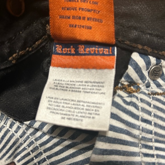 Rock Revival Women's Black Boot Cut Jeans - Picture 10 of 14